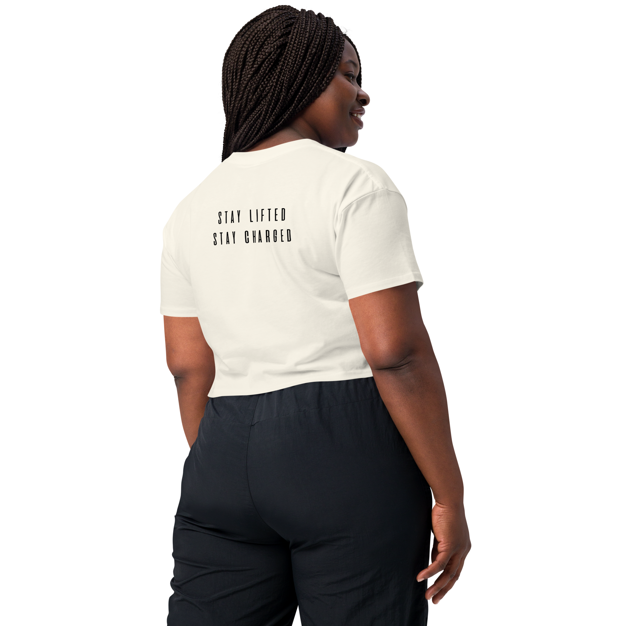 'Stay Lifted..' Crop Top